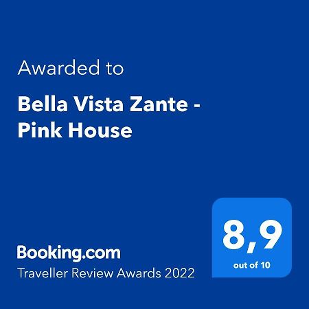 Bella Vista Zante - Pink House Διαμέρισμα Σκινάρια Εξωτερικό φωτογραφία
